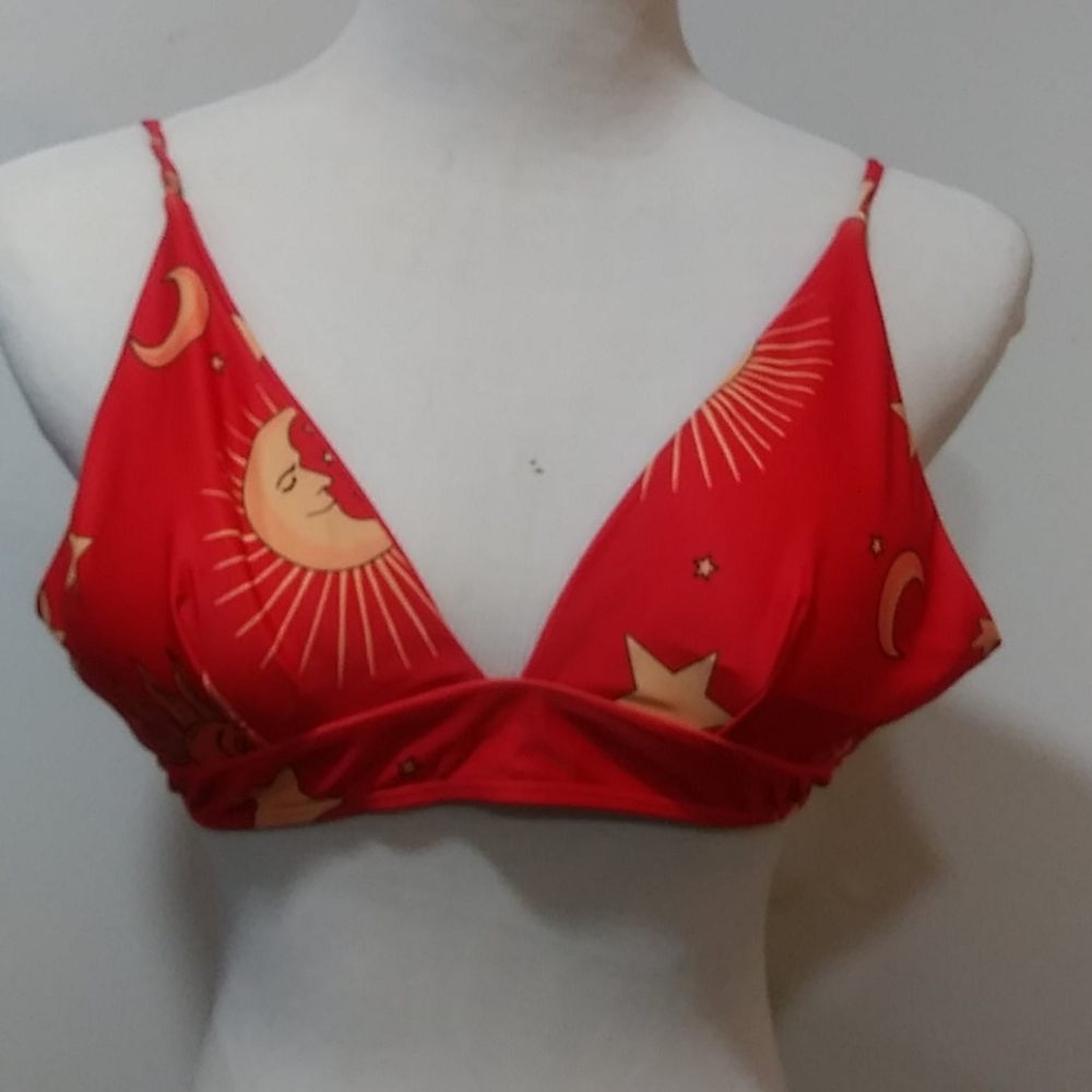 Zaful sun, moon stars bikini top 6